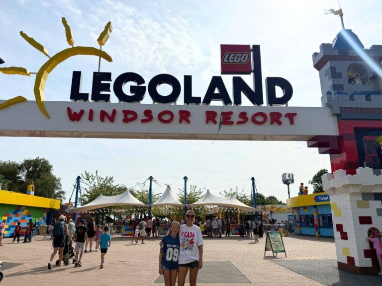 LEGO Festival sign at LEGOLAND Windsor Resort entrance