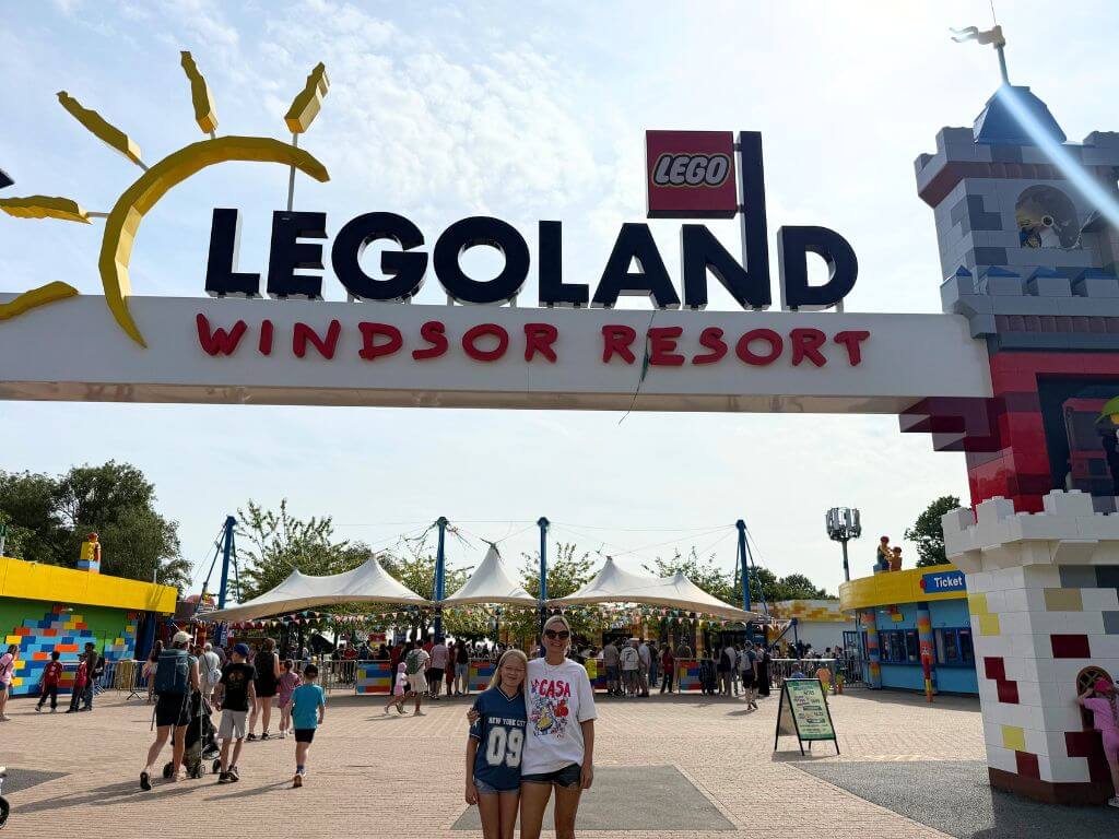 LEGO Festival sign at LEGOLAND Windsor Resort entrance